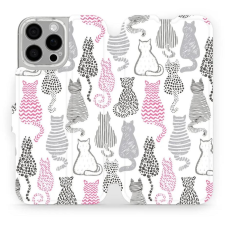 Mobiwear Apple iPhone 16 Pro Max flip tok - MX01S (5906511378568) tok és táska