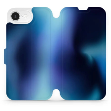 Mobiwear Apple iPhone 16e flip tok - kék árnyalat (5906511807877) tok és táska