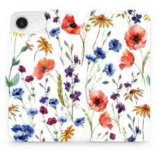 Mobiwear Apple iPhone 16e flip tok - mezei virágok (5906511807471) tok és táska