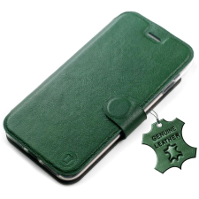 Mobiwear Apple iPhone SE 2020 / SE 2022 zöld bőr flip tok (5903516212545) tok és táska