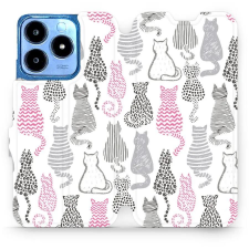 Mobiwear flip book for Realme C63 - MX01S (5906511380103) tok és táska