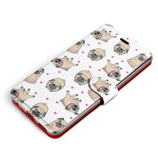 Mobiwear Flip case for Motorola Moto E20 - M097P Pugs (5903516939732) tok és táska