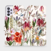 Mobiwear Flip case for Samsung Galaxy A32 5G - MP01S Blossoming meadow (5903516753390)