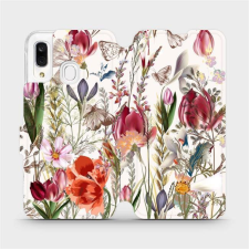 Mobiwear Flip case for Samsung Galaxy A40 - MP01S Blooming meadow (5903516753406) tok és táska