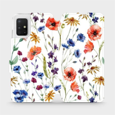 Mobiwear Flip case for Samsung Galaxy A51 - MP04S Meadow Flower (5903516768899) tok és táska