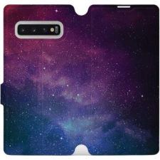 Mobiwear Flip case for Samsung Galaxy S10 Plus - V147P Nebula (5903226812929) tok és táska