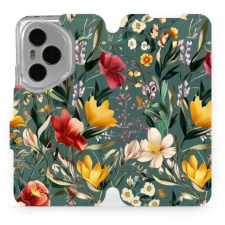 Mobiwear Flip Honor 400 Pro zöld rét tok (5907861030465) tok és táska