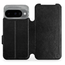 Mobiwear flip knížkové pro Google Pixel 10 - Černé tok és táska