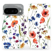 Mobiwear flip knížkové pro Google Pixel 10 - Kvítí tok és táska