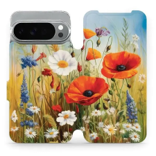 Mobiwear flip knížkové pro Google Pixel 10 Pro XL - Letní louka tok és táska