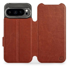 Mobiwear Flip knížkové pro Google Pixel 9 Pro - Hnědé tok és táska