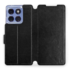 Mobiwear Flip knížkové pro Motorola Edge 60 Pro - Černé tok és táska