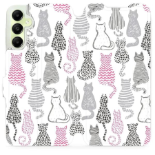 Mobiwear flip knížkové pro Samsung Galaxy A05s - MX01S tok és táska