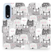 Mobiwear Flip OnePlus Nord 5 cicák tok tok és táska