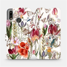 Mobiwear Flip pouzdro na mobil Huawei P Smart 2019 - MP01S Rozkvetlá louka tok és táska