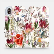 Mobiwear Flip pouzdro na mobil Xiaomi Redmi 7A - MP01S Rozkvetlá louka tok és táska