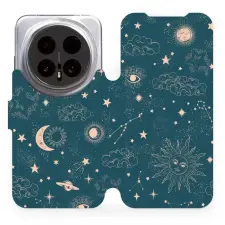 Mobiwear Flip pouzdro pro Honor Magic8 Pro - VP14S vesmír tok és táska