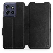 Mobiwear Flip pouzdro pro Motorola Edge 60 Neo - černé tok és táska