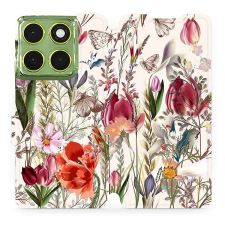 Mobiwear Flip pouzdro pro Motorola Moto G06 power louka tok és táska