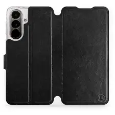 Mobiwear Flip pouzdro pro Samsung Galaxy A37 5G - černé tok és táska