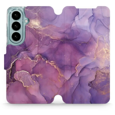 Mobiwear Flip pouzdro pro Samsung Galaxy S26 - VP20S fialový mramor tok és táska