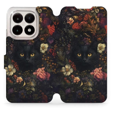 Mobiwear Flip pouzdro pro Xiaomi 15T temné kočky tok és táska