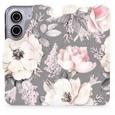 Mobiwear Flip pouzdro pro Xiaomi POCO X8 Pro - MX06S květy tok és táska