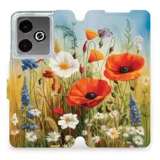 Mobiwear Flip Realme GT 7 nyári rét tok tok és táska