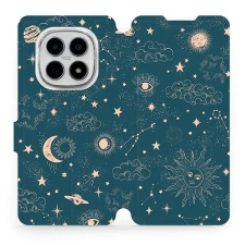 Mobiwear Flip Xiaomi Redmi Note 15 4G világűr tok tok és táska