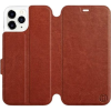 Mobiwear Flipové pouzdro na mobil Apple iPhone 11 Pro v provedení Brown&Gray s šedým vnitřkem