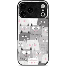 Mobiwear Glossy Apple iPhone 17 Pro Max cicák fényes tok tok és táska