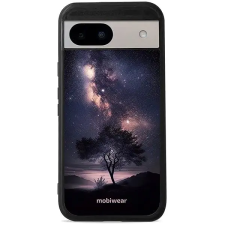 Mobiwear Glossy Google Pixel 8A fa/galaxis fényes tok tok és táska