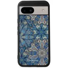Mobiwear Glossy Google Pixel 8A mandala virág fényes tok tok és táska