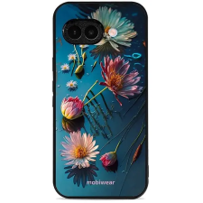 Mobiwear Glossy Google Pixel 9A felszíni virágok fényes tok tok és táska