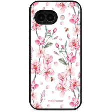 Mobiwear Glossy Google Pixel 9A virágok fényes tok tok és táska