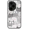 Mobiwear Glossy Honor 400 Pro cicák fényes tok