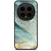 Mobiwear Glossy Honor Magic8 Pro fényes tok - G022G, zöldes márvány