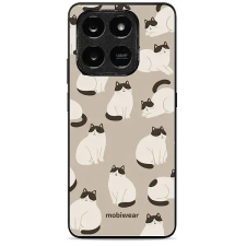 Mobiwear Glossy Honor X7d / Honor 400 Smart 5G cicák fényes tok tok és táska
