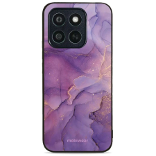 Mobiwear Glossy Honor X8c fényes tok - lila márvány (5906511911031) tok és táska