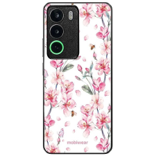 Mobiwear Glossy lesklý pro Realme C71 - Květy tok és táska
