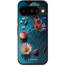 Mobiwear Glossy lesklé pouzdro na Google Pixel 10 květy na hladině tok és táska