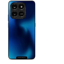 Mobiwear Glossy lesklé pouzdro na Honor X7d modrý odstín tok és táska
