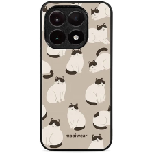 Mobiwear Glossy lesklé pouzdro na Xiaomi 15T kočičáci tok és táska