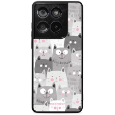 Mobiwear Glossy Motorola Edge 60 Fusion fényes tok - macskák (5907861009607) tok és táska