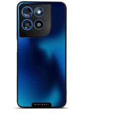 Mobiwear Glossy Motorola Moto G57 Power fényes tok - G068G, kék árnyalat tok és táska