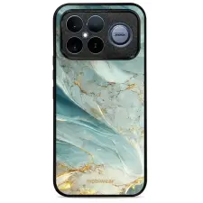 Mobiwear Glossy Poco F8 Ultra fényes tok - G022G, zöldes márvány tok és táska