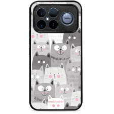Mobiwear Glossy Poco F8 Ultra fényes tok - G045G, macskák tok és táska