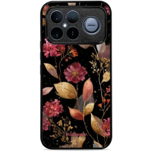 Mobiwear Glossy Poco F8 Ultra fényes tok - G171G, aranyszínű levelek tok és táska
