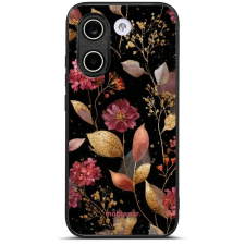 Mobiwear Glossy POCO X8 Pro fényes tok - G171G, aranyszínű levelek tok és táska