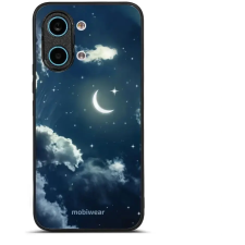 Mobiwear Glossy POCO X8 Pro Max fényes tok - G048G, éjszakai égbolt és Hold tok és táska